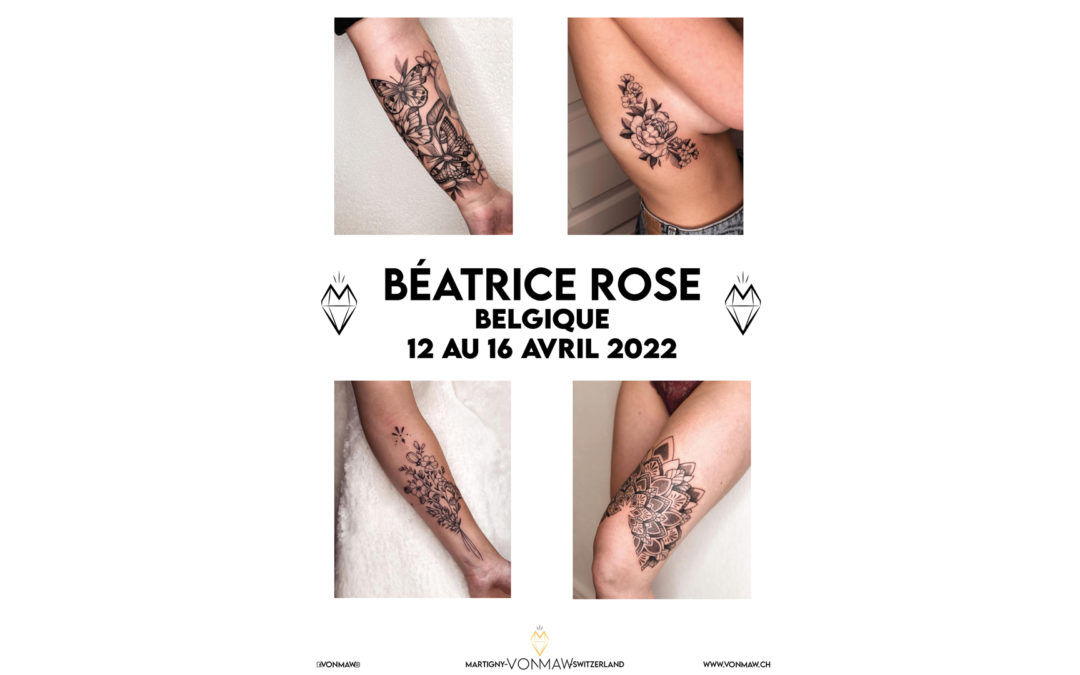 Béatrice Rose – Guest – du 12 au 16 avril 2022